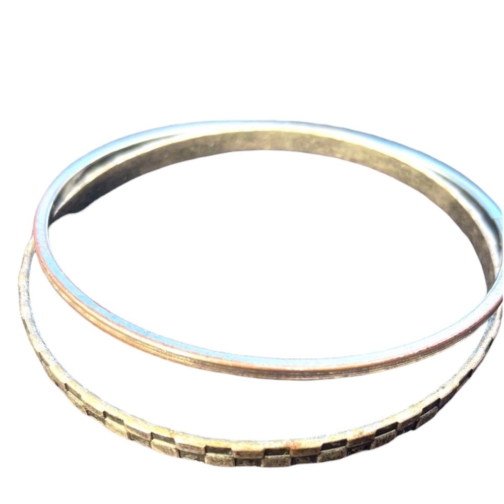 2  .925 Simple Bangles